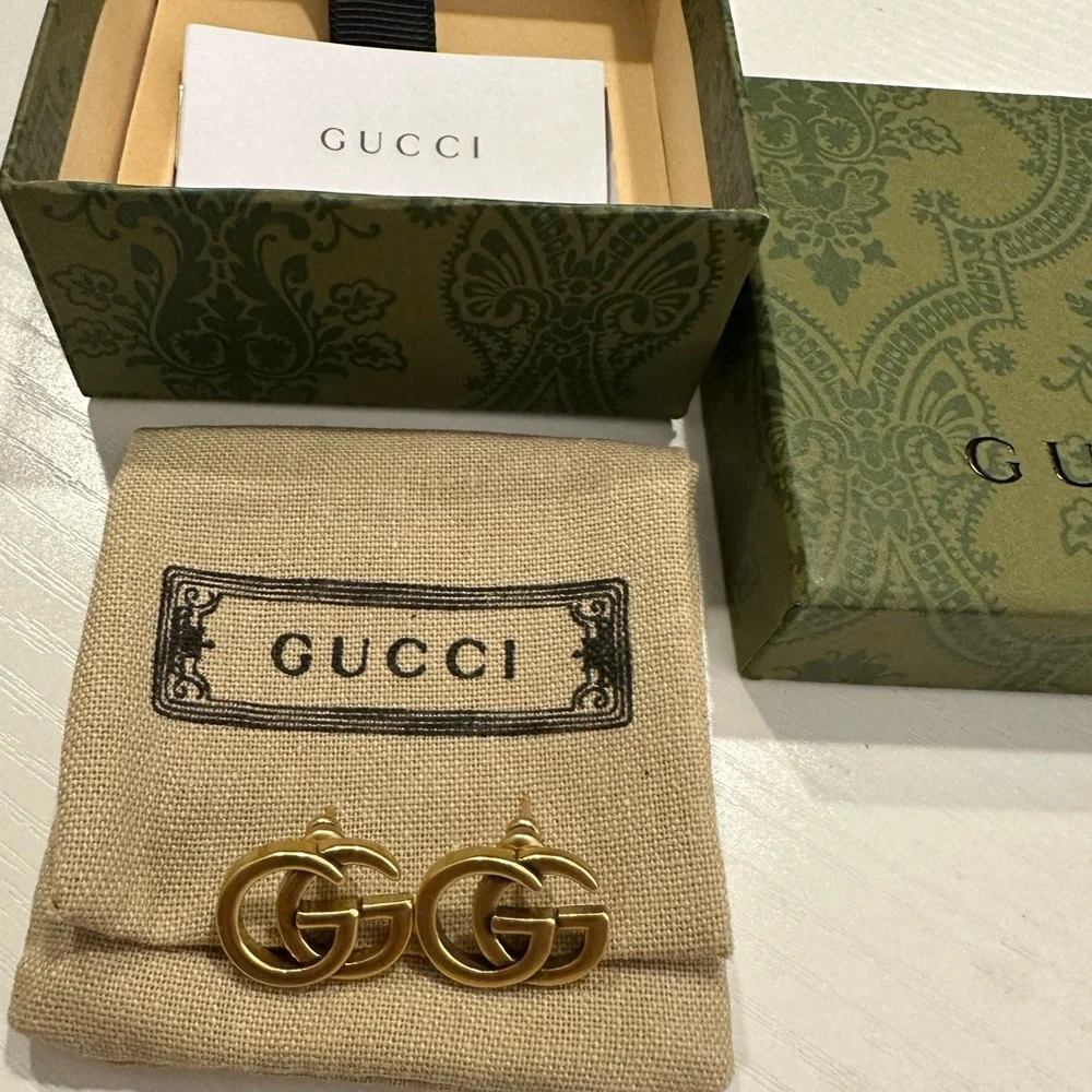 COPY - GUCCI GG Earrings Gold